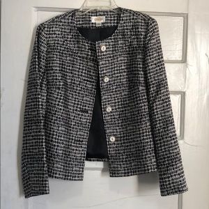 Blazer without color. Black and white